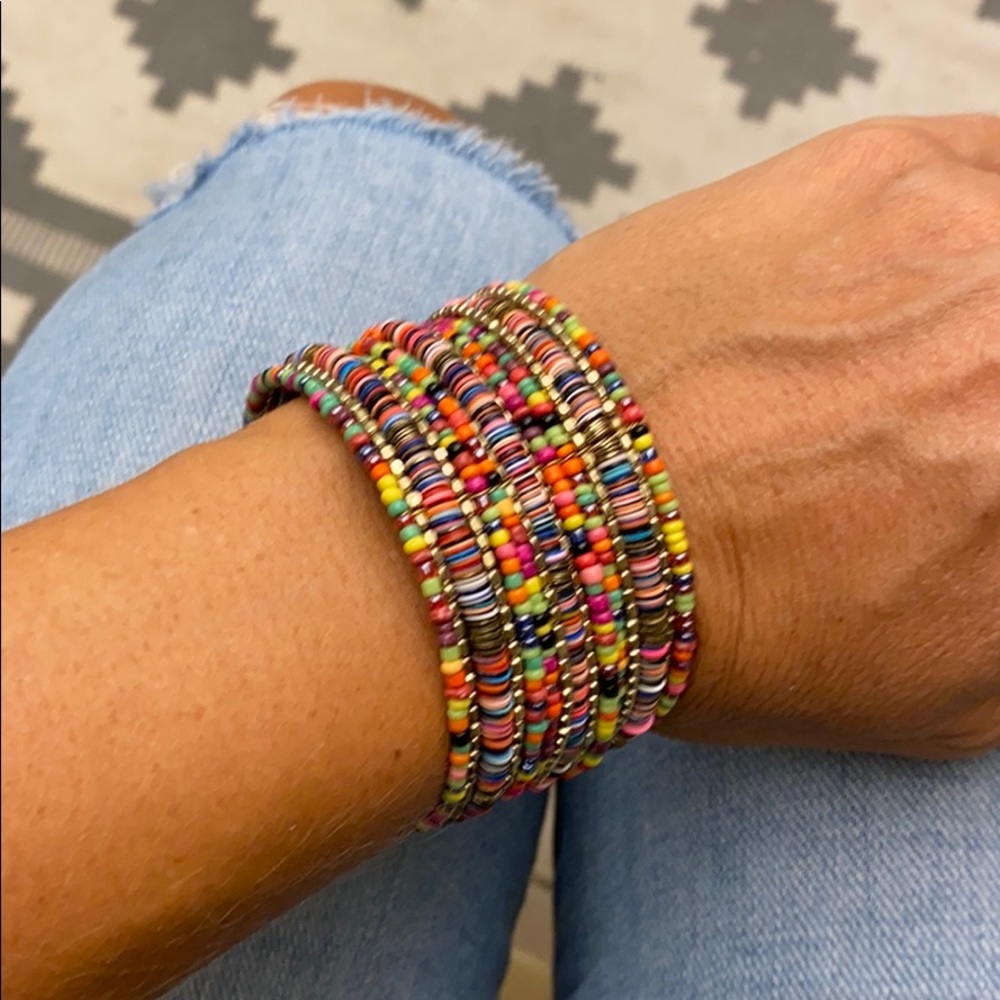 Beaded cuff